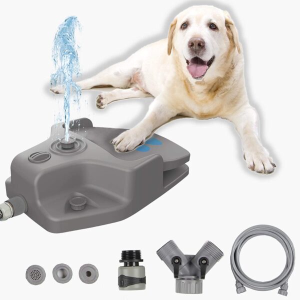Dog Automatic Step On Water Fountain