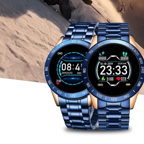 Glen Luxury Smart Watch - Heart Rate Monitor Blood Pressure Fitness Tracker Sport Watch