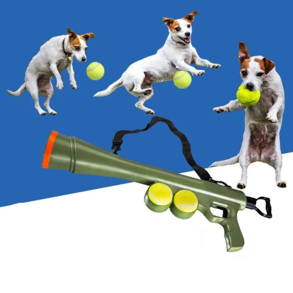 Portable Dog Interactive Ball ThrowerShooter