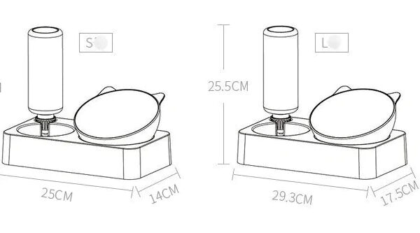 Pet Feeder and Water