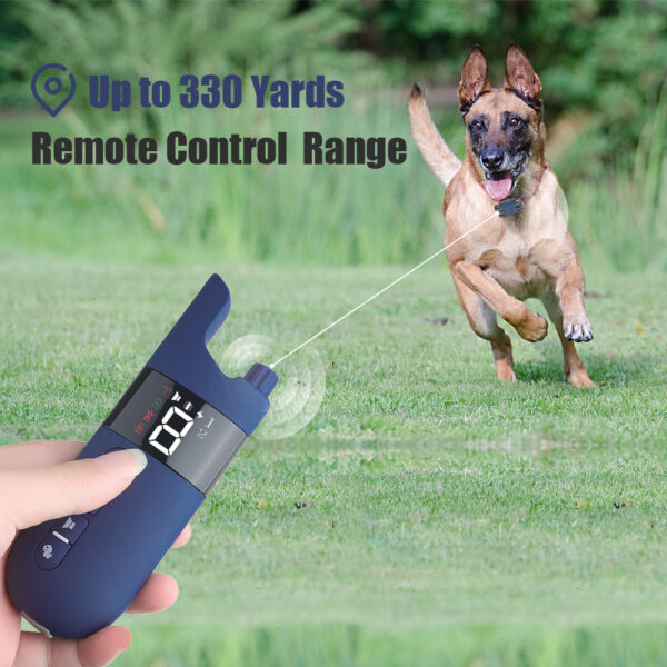 Electric Waterproof Dog Training Collar With Shock Function 800m