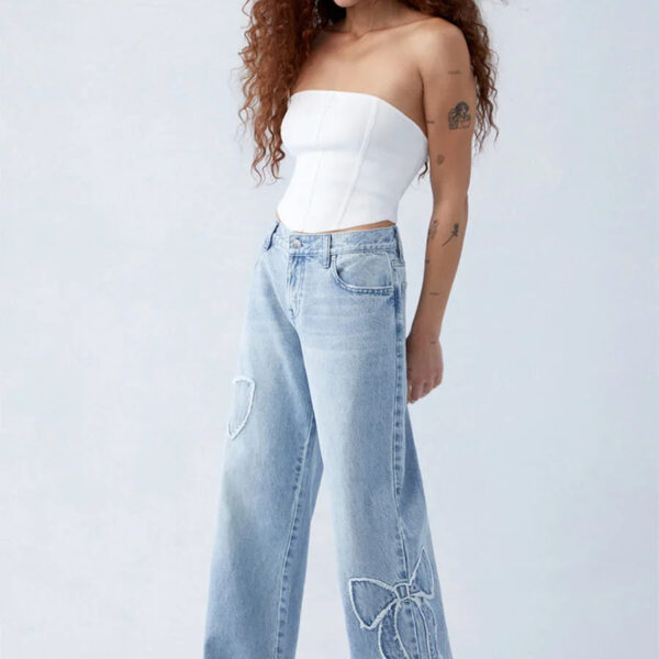 Elma™ - Jeans with Bow