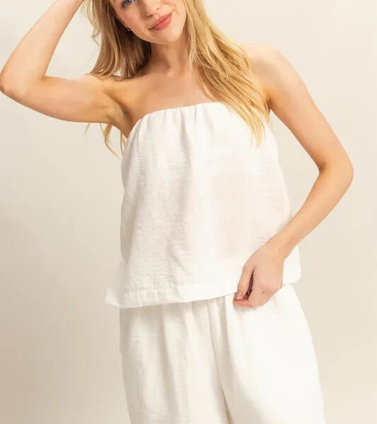 HYFVE Tube Top and Flowy Shorts Set