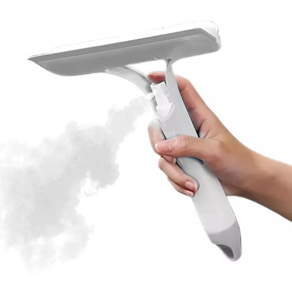 Window Squeegee with Spray