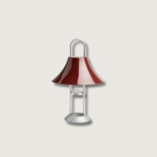 OysterShine – Dimmable Rechargeable LED Table Lamp with Flexible Mounting Hook