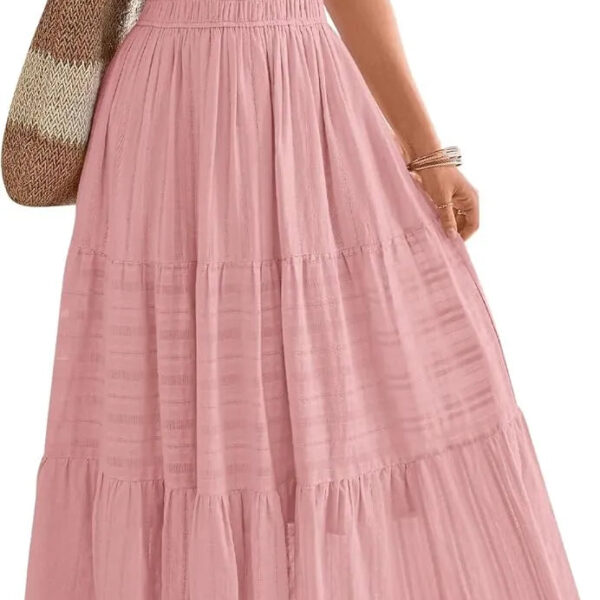 Breina™ - Bohemian Midi Beach Dress