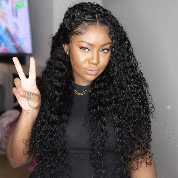 Cranberry 12A High Quality 4x4 Deep Wave Real HD Lace Closure Wig