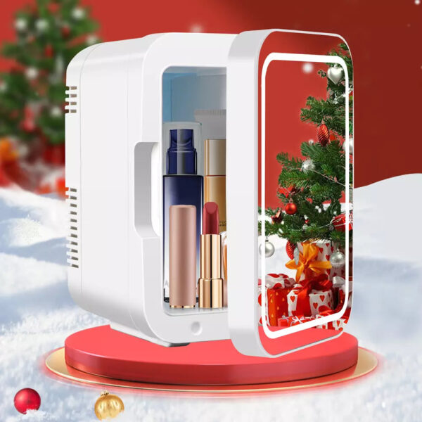 Skincare Fridge, Pink Upgraded Version / US