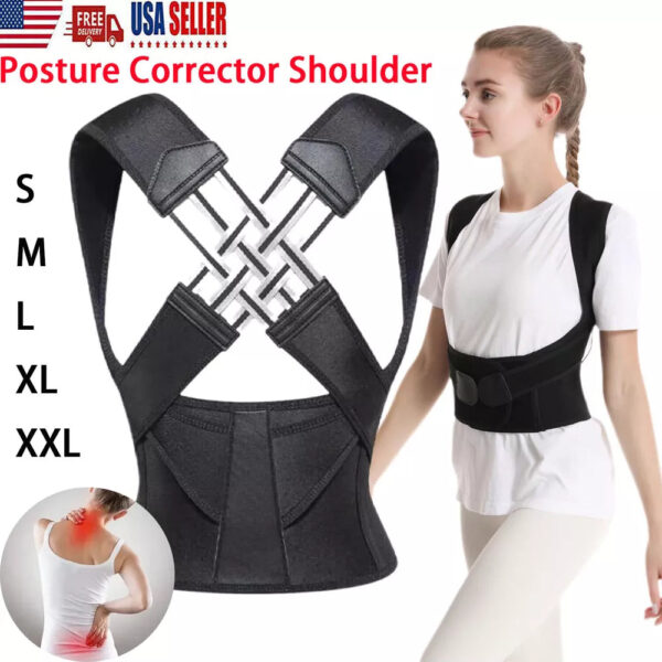 Posture Corrector Belt, Black