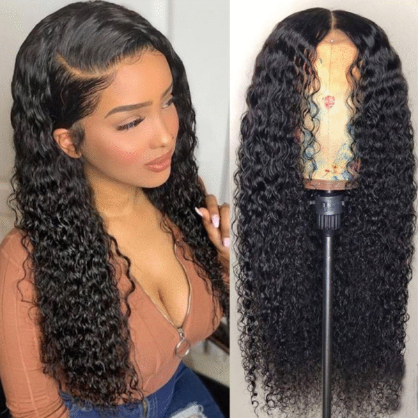 10A Cranberry 13x4/4X4 Lace Front Wigs Indian Jerry Curly Human Hair Wigs 180% Density Pre-plucked