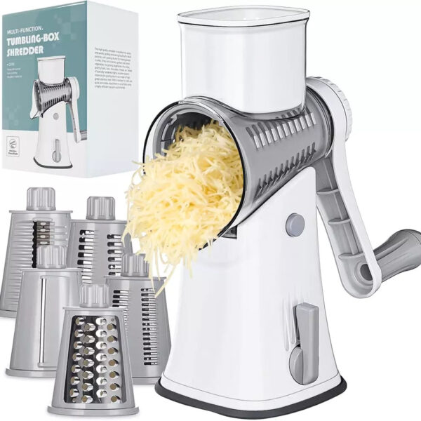 5 in 1 Rotary Cheese Grater Shredder