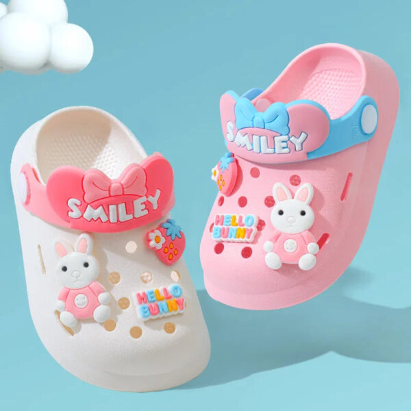 Breathable Summer Baby Sandals – Soft Sole, Anti-Slip Cartoon Toddler Girl Shoes