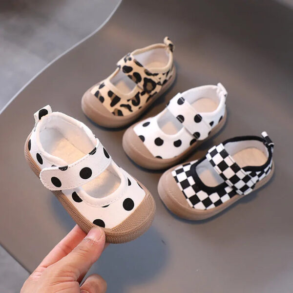 Spring Summer Baby First Walkers Soft Comfortable Canvas Shoes
