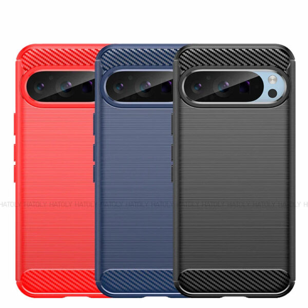 Shockproof Silicone Case For Google Pixel 9 Series