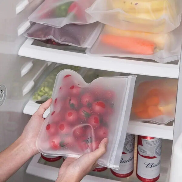 Reusable Silicone Food Bags