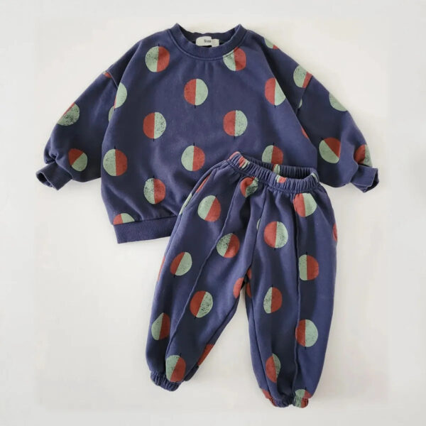 Balloon Print Kids Jogger set