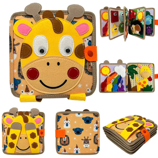 Giraffe Busy Book