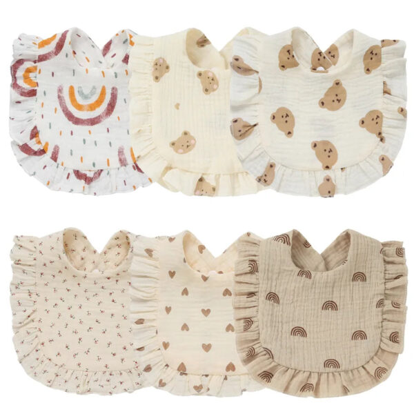 Muslin cotton Baby Bibs