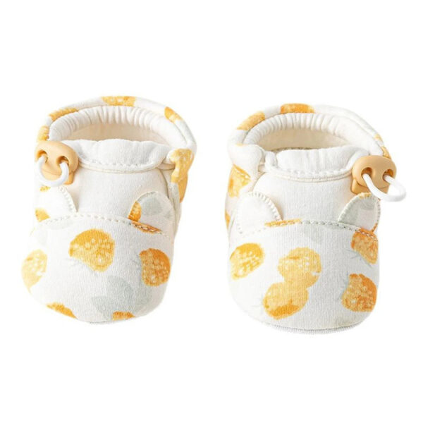 Infant Cotton Booties – Animal Print & Pattern Baby Shoes - non slip