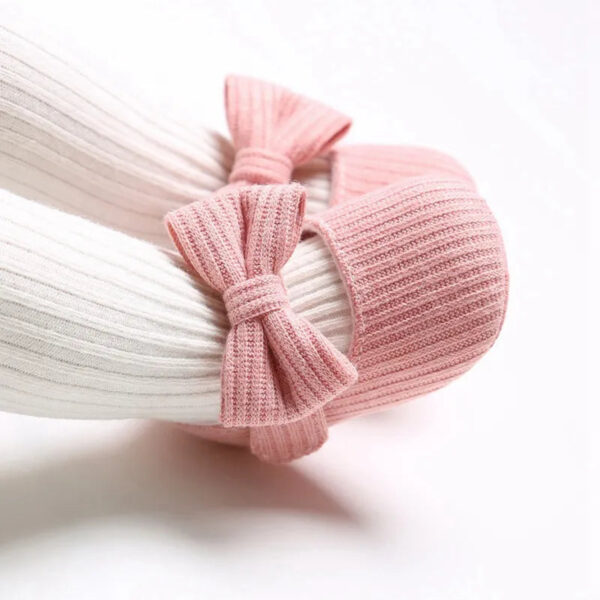 Baby Girl Shoes 1 Year Casual Anti-Slip Bow Sneakers