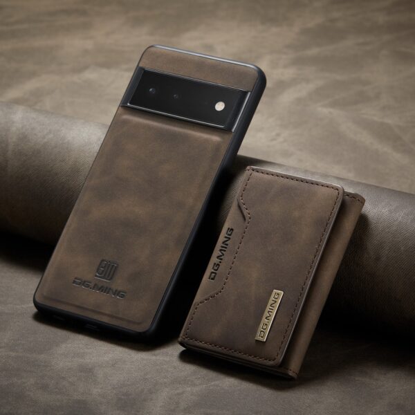 2 in 1 Detachable Leather Wallet Case For Google Pixel Phones