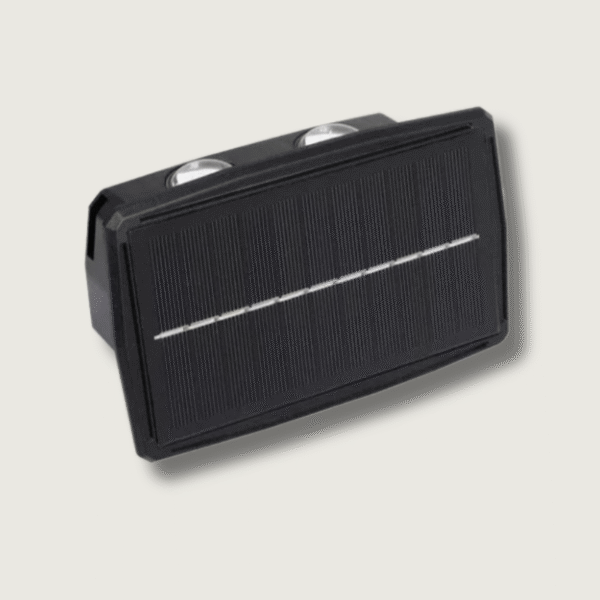 SolarGlow - Illuminate your Garden with this Waterproof LED Wall Lamp!