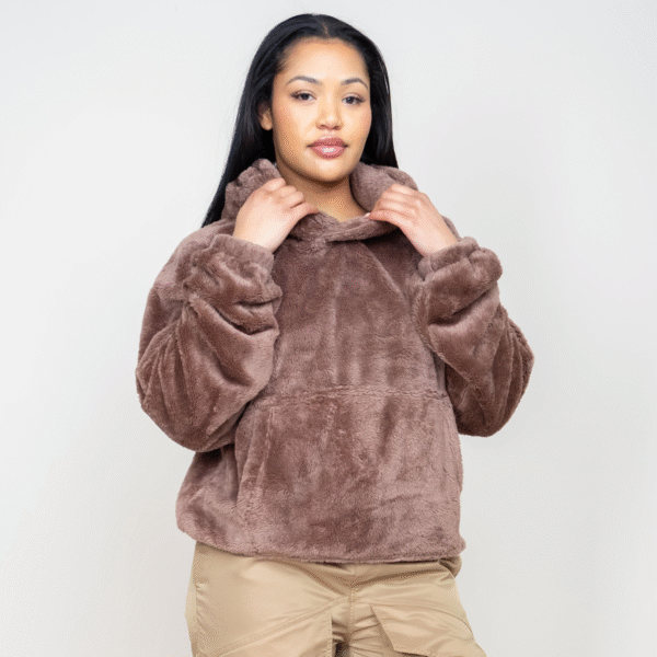 Gaty - Oversized Cloud-like Fleece Hoodie, Unisex.