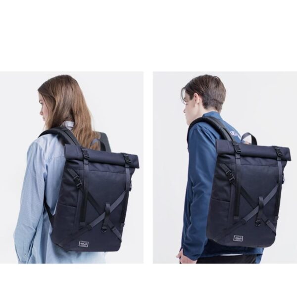 Backpack waterproof roll top