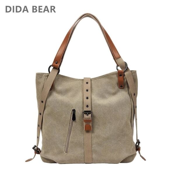 Canvas tote bag large capacity