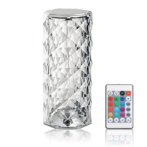 Crystal table lamp