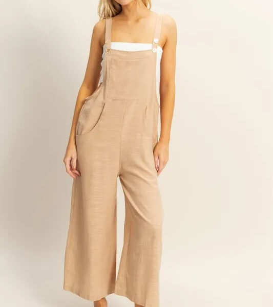 HYFVE Textured Wide Leg Overall