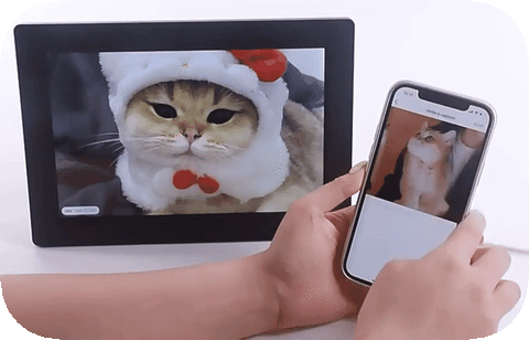 digital photo frame frameo