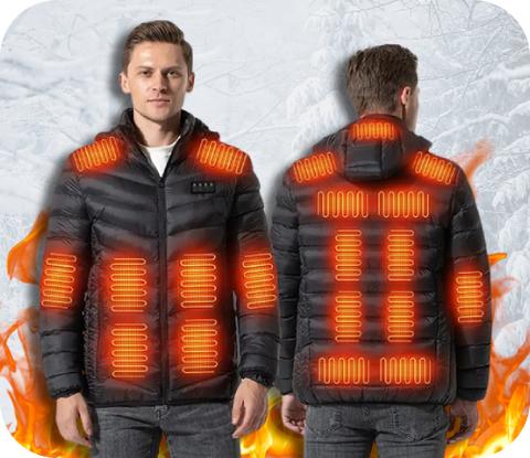 men heated jacket