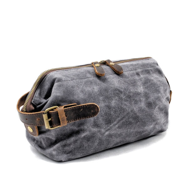Europe travel canvas clutch bag