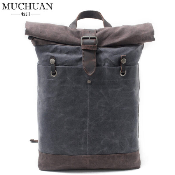 Batik Canvas Backpack bag
