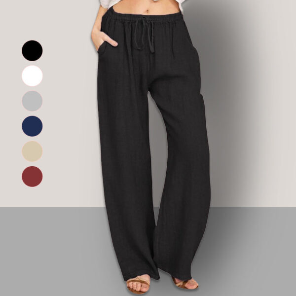 Nana - Wide Leg Trousers for Women