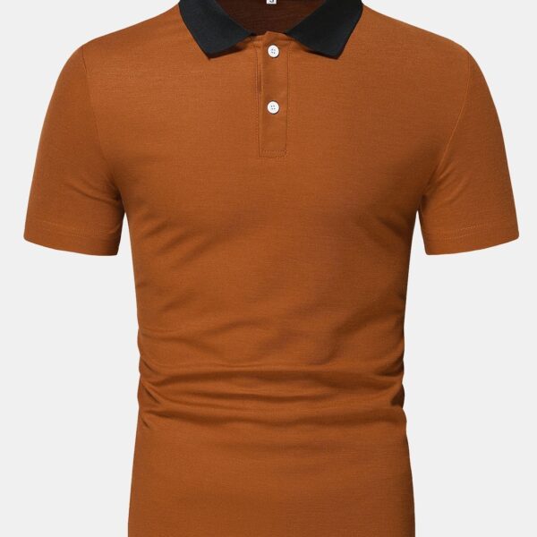 Contrast Polo Shirt